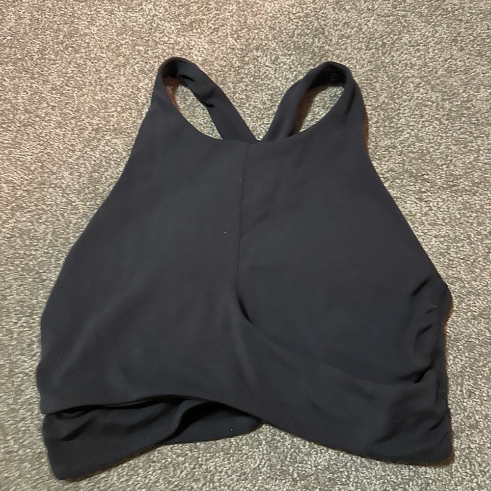 Lululemon Black Racerback Tank Top